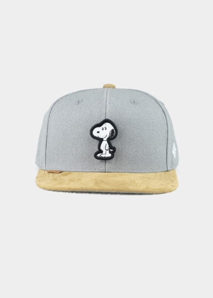 Cap "Peanuts Transformer" - dunkelgrau (Snapback)